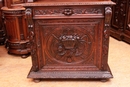 Hunt style Cabinet in Oak, France 19th century