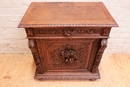 Hunt style Cabinet in Oak, France 19th century