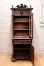 Hunt style cabinet in Oak, France 19th century