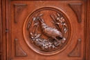 Hunt style Cabinet in Oak, France 19th century