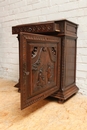 Breton style Cabinet in Oak, France 1900