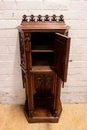 Gothic style Cabinet in Oak, France 19th century