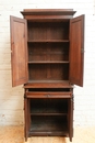 Gothic style Cabinet in Oak, France 19th century