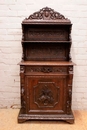 Hunt style Cabinet in Oak, France 19th century