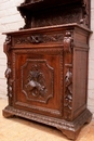 Hunt style Cabinet in Oak, France 19th century