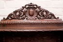 Hunt style Cabinet in Oak, France 19th century