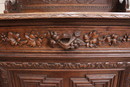 Hunt style Cabinet in Oak, France 19th century