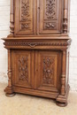 Renaissance style Cabinet in Walnut, France 19th century