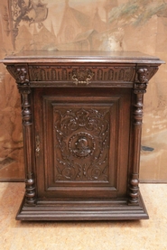 Narrow renaissance style cabinet