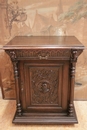 Renaissance style Cabinet in Oak, Belgium 19th century