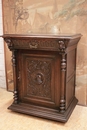 Renaissance style Cabinet in Oak, Belgium 19th century