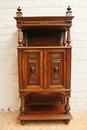 Renaissance style Cabinet in Walnut, France 19th century