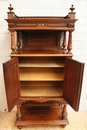 Renaissance style Cabinet in Walnut, France 19th century