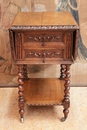 Hunt style End table in Oak, France 19th century