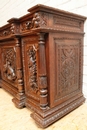 Hunt style Sideboard in Oak, France 19th century