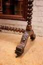 Hunt style Mirror in Oak, France 19th century