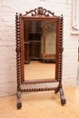 Hunt style Mirror in Oak, France 19th century