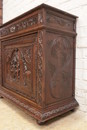 Breton style Cabinet in Oak, France 1900