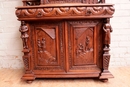 Breton style Cabinet in Oak, France 19th century
