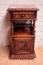 Breton style Nightstand in Oak, France 19th century