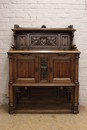 Gothic style Cabinet in Oak, France 19th century