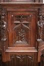 Gothic style Credenza in Oak, France 19th century