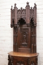 Gothic style Credenza in Oak, France 19th century