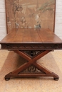 Gothic style Table in Oak, France 19th century