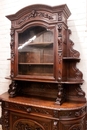 Hunt style Cabinet in Oak, France 19th century