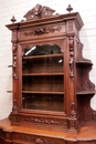 Hunt style Cabinet in Oak, France 19th century