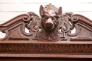 Hunt style Cabinet in Oak, France 19th century