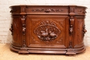 Hunt style Cabinet in Oak, France 19th century