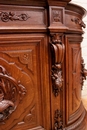 Hunt style Cabinet in Oak, France 19th century