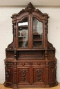 Hunt style Cabinet in Oak, France 19th century