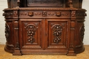 Hunt style Cabinet in Oak, France 19th century