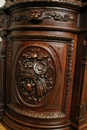 Hunt style Cabinet in Oak, France 19th century