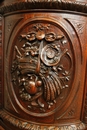 Hunt style Cabinet in Oak, France 19th century