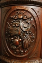 Hunt style Cabinet in Oak, France 19th century