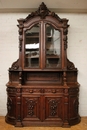 Hunt style Cabinet in Oak, France 19th century