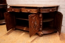 Hunt style Cabinet in Oak, France 19th century