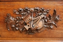 Hunt style Bookcase in Oak, France 19th century