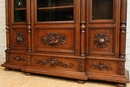 Hunt style Bookcase in Oak, France 19th century