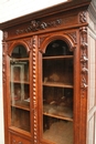 Hunt style Bookcase in Oak, France 19th century