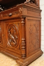 Hunt style Cabinet in Oak, France 19th century