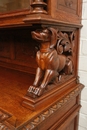 Hunt style Cabinet in Oak, France 19th century