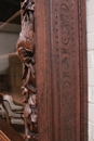 Hunt style Cabinet in Oak, France 19th century