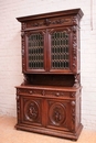 Hunt style Cabinet in Oak, France 19th century