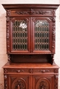 Hunt style Cabinet in Oak, France 19th century