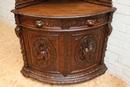 Hunt style Cabinet in Oak, France 19th century