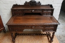 Hunt style Desk in Oak, France 19th century